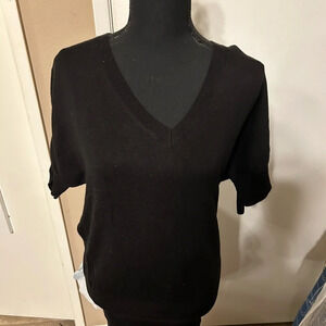H&M Black Tunic Sweater S